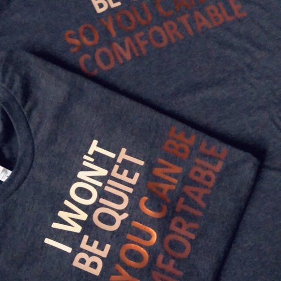 I Won’t Be Quiet Unisex Soft T-Shirt - Picture 5 of 6